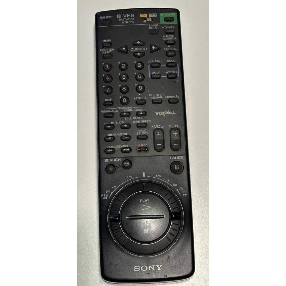 Genuine Original OEM Sony RMT-V162 Remote Control VTR/TV  VHS